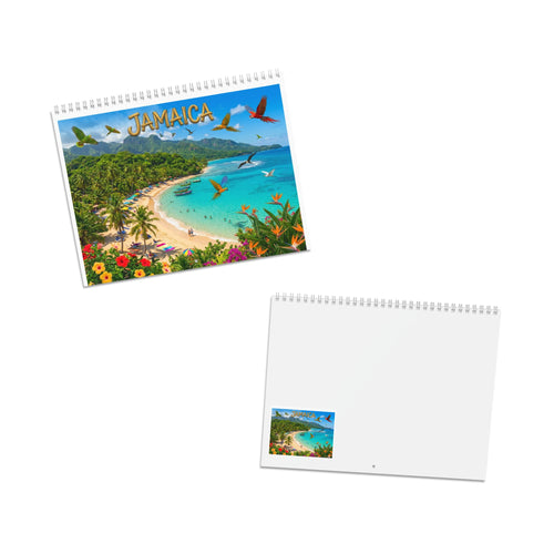 Jamaica Beach Landscape Calendar 2026 | Wall Calendar