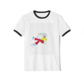 “Kiss Mi Rass” Graphic Ringer T-Shirt — Funny Relatable Mental Health Tee