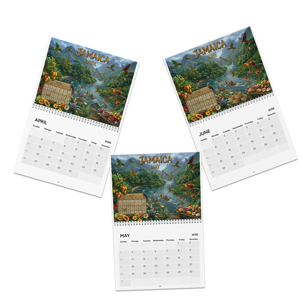 Jamaica Beach Landscape Calendar 2026 | Wall Calendar